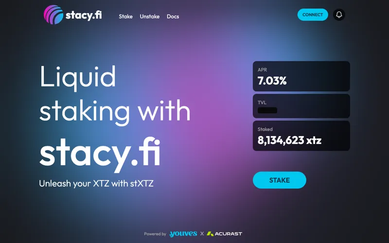 Screenshot of stacy.fi